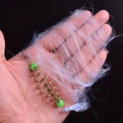 Resim ABAHUB Katlanabilir Taşınabilir Balık Ağı - İnce Örgülü, Çoklu Boyutlar, Yeniden Kullanılabilir & Dayanıklı Tasarım, Kampçılık ve Tatiller İçin, Mavi Renkli, Balıkçılar için Sağlam Yapı, Kompakt Stil, Eğlenceli Balık Tutma Ağları 