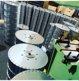 Resim Çap 225 Boy 85 Delik 12 Mm Sol Yön Radyal Fan Pervanesi 