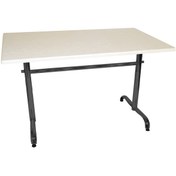 Resim Bey Mobilya 520892367 Valerya Werzalit Mutfak Masası 70 x 120 Esb - Siyah 