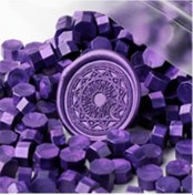 Resim Mühür Mumu 100 Davetiye Için 300 Boncuk Model: 56 Mor 