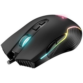 Resim Geeroyoo Onıkuma Cw905 Kablolu Oyuncu Mouse - 6400dpı Ayarı, Rgb Işıklandırma, 7 Programlanabilir Tuş, Ergonomik Siyah Tasarım 