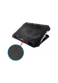 Resim S900 Ayarlanabilir RGB Işıklı Laptop Soğutucu 2 Fanlı Notebook Bilgisayar Standı 