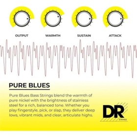 Resim AyrStore PB 45/100 Pure Blues Bass Gitar Telleri 