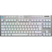 Resim Logitech G915 X Lightspeed Tkl 920-012737 Beyaz Rgb Tactile Switch Kablolu/kablosuz Mekanik Oyuncu Klavyesi 