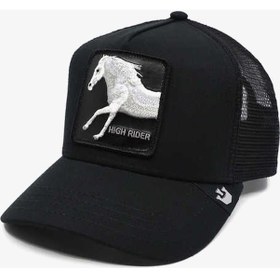 Resim Ride High Unisex Siyah Şapka Siyah 