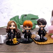 Resim 3 adet Harry Potter Büyücü Figürleri - Gryffindor ve Slytherin sembolleriyle, siyah ve altın detaylarla, iç mekan/dış mekan hediyesi için koleksiyoncu PVC Anime tarzı dekoratif heykeller, Elektrik Gerektirmez, Harry Potter Oda Dekoru, Dış Mekan Dekoru, Detaylı El Sanatları, Dayanıklı Figürler 