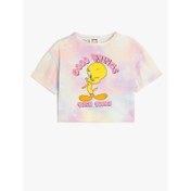 Resim Koton Tweety Lisanslı Kız Çocuk T-shirt 5SKG10064AK (5SKG10064AK) 