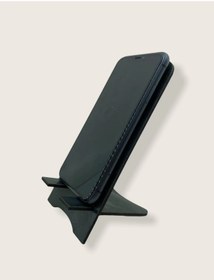 Resim RetroLazer Ahşap Telefon Tutucu Şarj Standı Kuşlu 