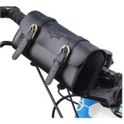 Resim B-soul Bisiklet Elektrikli Scooter Sürme Retro Ön Kafa Çantası Siyah Siyah 