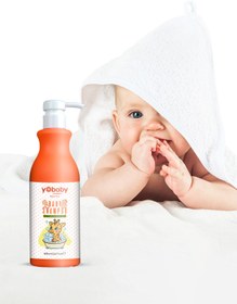 Resim yobaby Saç Ve Vücut Şampuanı| Hassas Bebek Cildi, Bebek Çocuk Şampuanı|2'li Paket 