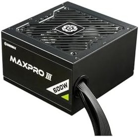 Resim ENERMAX MAXPRO III 600W 80+ Standart 120mm Fanlı BULK Güç Kaynağı Siyah ATX 
