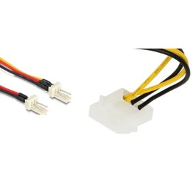 Resim Molex to 3 pin Fan Çoklayıcı 2 li 