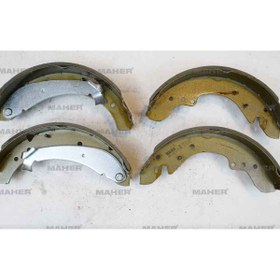 Resim MAHER FREN BALATA DUCATO 02-06 / BOXER 02-06 / JUMPER 02-06 14Q LEVYELİ PABUÇ ARKA UYUMLU 