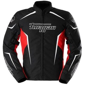 Resim Furygan Yori Mevsimlik Motosiklet Montu Siyah Kırmızı 