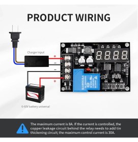 Resim Motorobit VHM-000 Lityum Pil - Akü Şarj Kontrol Devresi 6-60V 