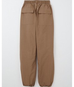 Resim Breeze Kız Çocuk Paraşüt Jogger Paça Pantolon 6-12 Yaş, Kahverengi Kahverengi 