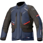 Resim Alpinestars Andes V3 Drystar Korumalı Motosiklet Montu Mavi Siyah 