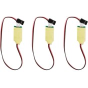 Resim Guiwuu 3x Vinç Uzaktan Kumanda Alıcı Kablosu 1/10 Eksenel SCX10 Trx4 D90 CC01 Rc Paletli Araba Parçaları (Yurt Dışından) 