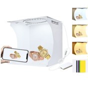 Resim Puluz 23cm Taşınabilir Işık Fotoğraf Aydınlatma Stüdyosu 