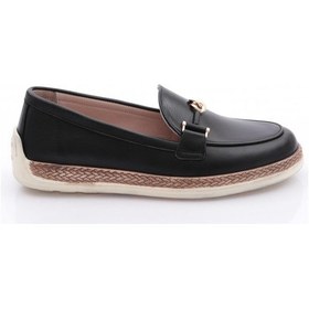 Resim Dgn 190e Kadın Loafer Ayakkabi Siyah 
