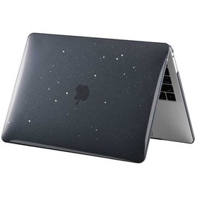 Resim Apple Uyumlu MacBook Pro 13.3" M2 2022 2020 A2251 A2289 A2338 Kılıf Simli Ön Arka Kapak 001 