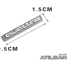 Resim OEM 4g0853737 Yazı Quattro Audi A5 A6 A7 A8 Q3 Q5 Q8 