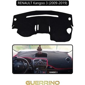 Resim Renault Symbol 2012+ Uzun Torpido Koruma Halısı Bej Kenar 