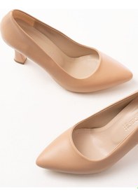 Resim Ellolita St-001 Nut Günlük 9 Cm Topuklu Bayan Stiletto Ayakkabı Siyah 