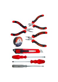 Resim Eko Mini Yankeski karkaburun Pense Kontrol Kalemi 8Li 