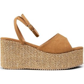 Resim Deery Kadın Taba Renkli Platform Sandalet - Rd814ztbac01 Taba 