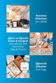 Resim Piranha 5510 Taşınabilir Label Printer & Mobil Etiket Yazıcı | 4 Rulo Hediye | Fotoğraf Baskı | Mobil App 