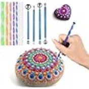 Resim Genel Markalar Dot Mandala Kalemleri, Dot Çubukları 12 Parça, Büyükten Küçüğe Tüm Boyutlar 