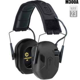 Resim Opsmen Earmor EARMOR M300A Elektronik Atış Kulaklığı Kulak Koruması Siyah M300A-BK 