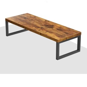 Resim Decovizyon Metal Ahşap Monitör Yükseltici Stand Kahverengi 