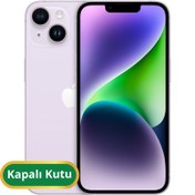 Resim Apple iPhone 14 YD Sıfır Kapalı Kutu | 128 GB Mor 