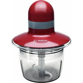 Resim Bosch MMR08R2 Kırmızı Doğrayıcı Plastik Hazneli 500+ ml Kapasite Paslanmaz Çelik Bıçak 
