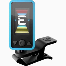 Resim Planet Waves Eclipse Headstock Tuner Mavi, Kromatik Akort Cihazı - Mavi 