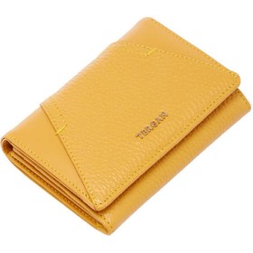 Resim Sarı Deri Kadın Cüzdan - S1CB00005815-L6I 