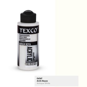 Resim Altınyapı Hobi Market Rich Texco Akrilik 110cc Boya 11502 - Antik Beyaz 