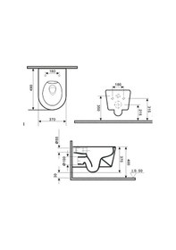 Resim Et-201S Krom Klozet 