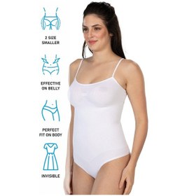 Resim Beyaz Mı Emay 1927 İp Askıllı Ripli String Body Beyaz 