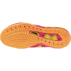 Resim MIZUNO Wave Luminous 3 Unisex Voleybol Ayakkabısı Pembe / Sarı 