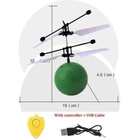 Resim Mini Drone Rc Drone Ufo Sinek Helikopter Ufo Nfraed El Algılama Uçak Elektronik G 