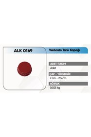 Resim ALKOTEK 10,20,30,45,80 LT.WEBASTO TANK KAPAĞI 