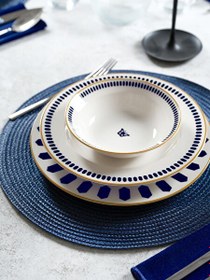 Resim Güral Porselen 12 Parça Çınar Elegant Yemek Takımı GBSED12KY1E43065 