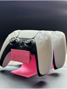 Resim Üç Kardeş Boyut Ps5 2'li Dualsense Kol Standı Joystick Tutucu Pembe 