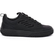 Resim Greyder Erkek Siyah Hakiki Deri Sneaker Ayakkabı 5K1CA20360 