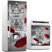 Resim Jasmin2020 Buzdolabı Ve Bulaşık Makinası Beyaz Eşya Sticker Kaplama England 