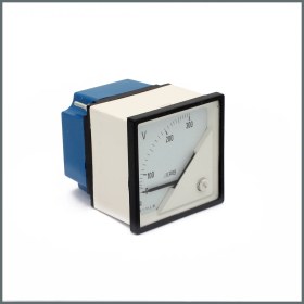 Resim Frer Analog Voltmetre (0-300V) 72X72 Mm. (90°) 