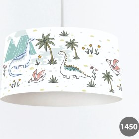 Resim instababyrooms Çocuk Odası Dijital Baskılı Dekoratif Sarkıt Avize Model 1450 